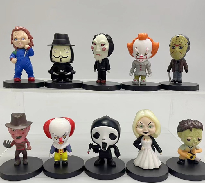 Halloween Horror Character PVC Figurines - product details