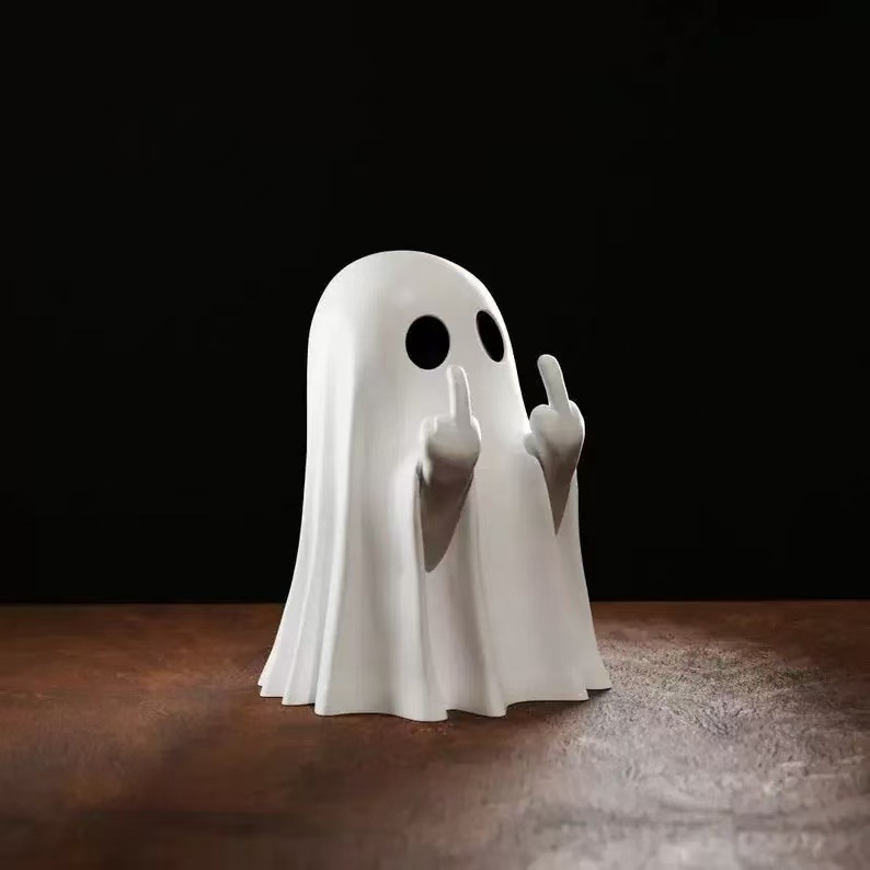 Halloween Ghost Resin Ornaments - product details