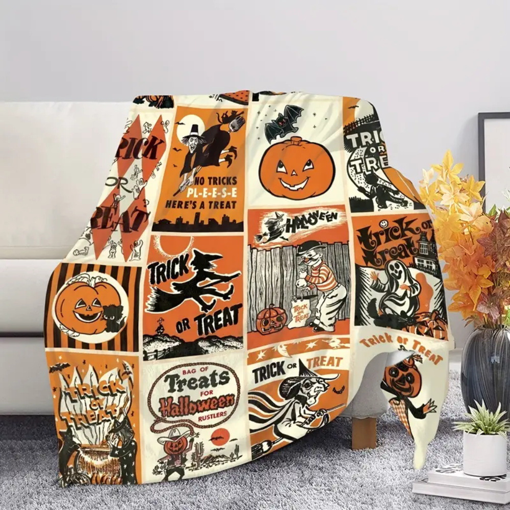 Halloween Throw Blanket - product details