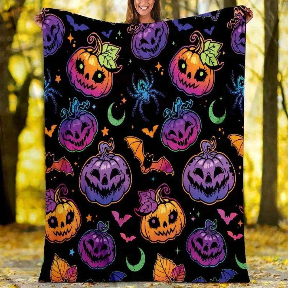 Halloween Throw Blanket - product details