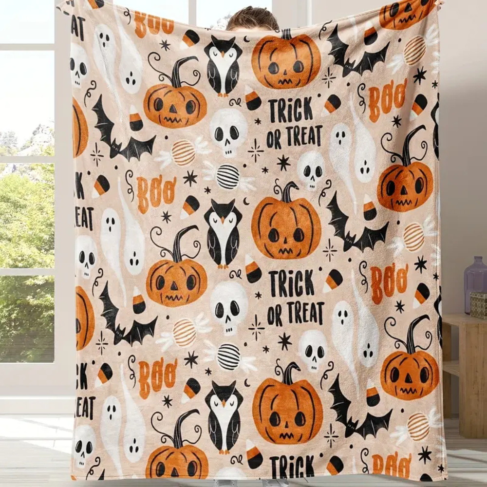 Halloween Throw Blanket - product details
