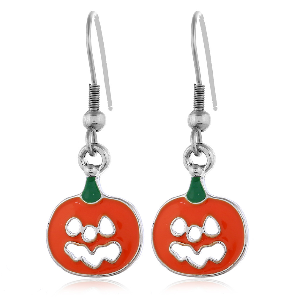 Halloween Themed Alloy Earrings - product details