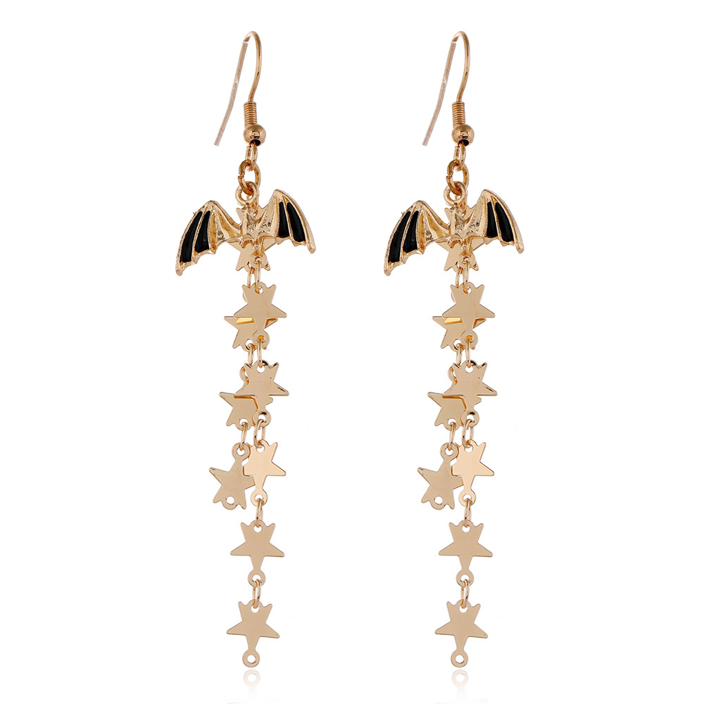 Halloween Themed Alloy Earrings - product details