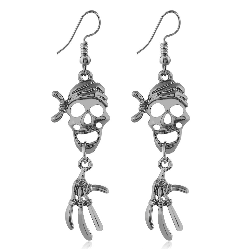 Halloween Themed Alloy Earrings - product details
