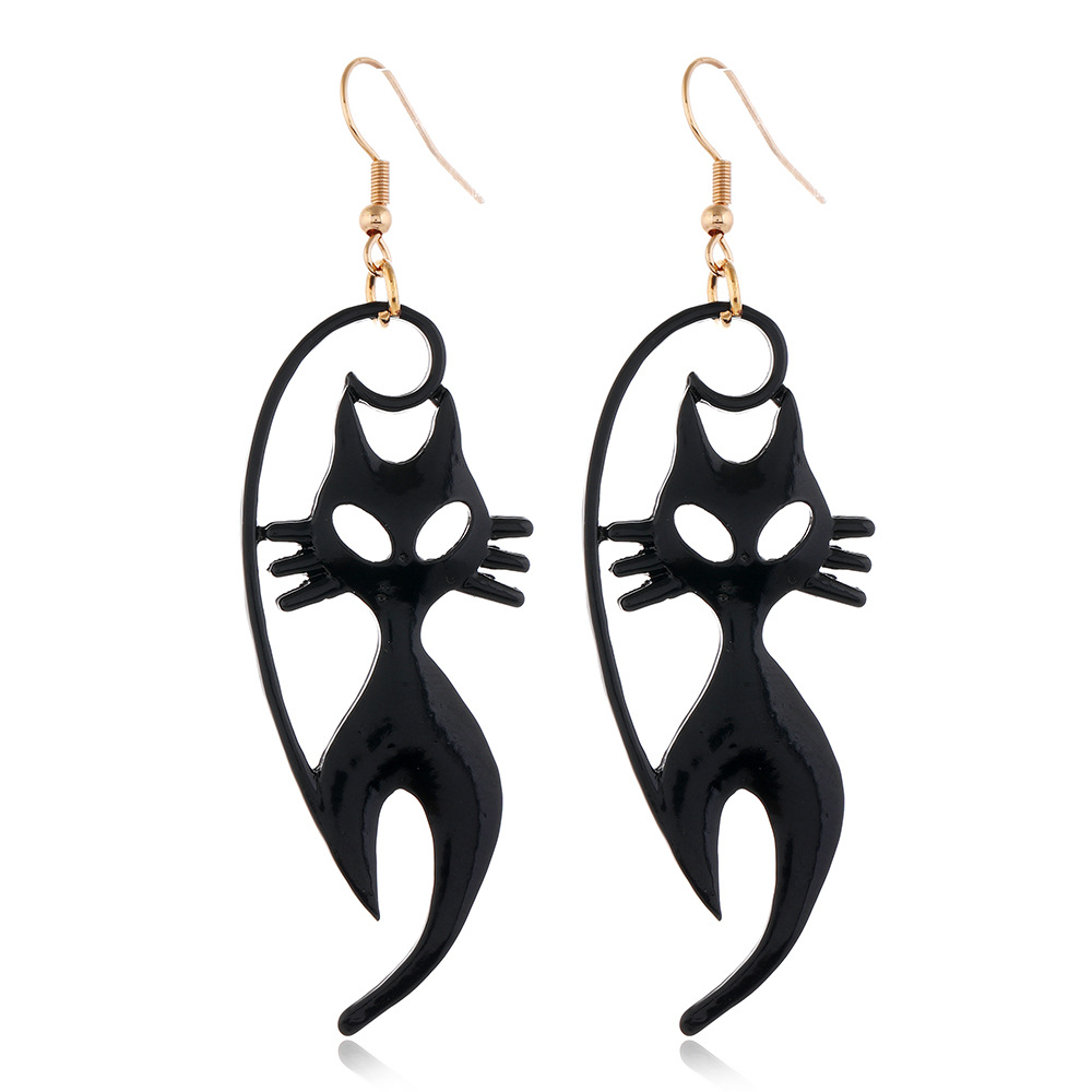 Halloween Themed Alloy Earrings - product details