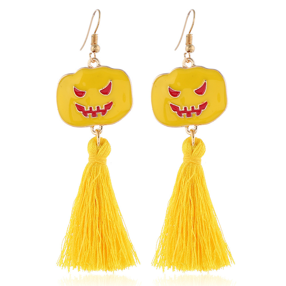 Halloween Themed Alloy Earrings - product details