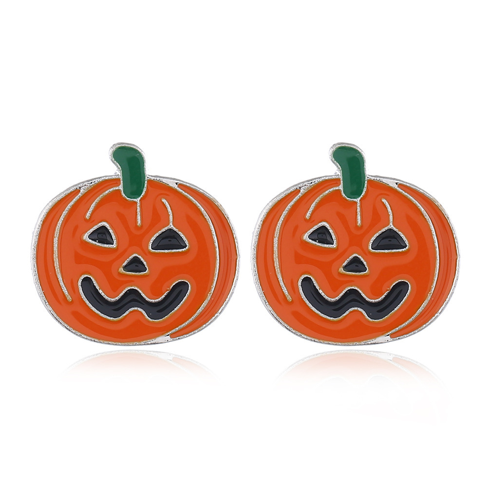 Halloween Themed Alloy Earrings - product details