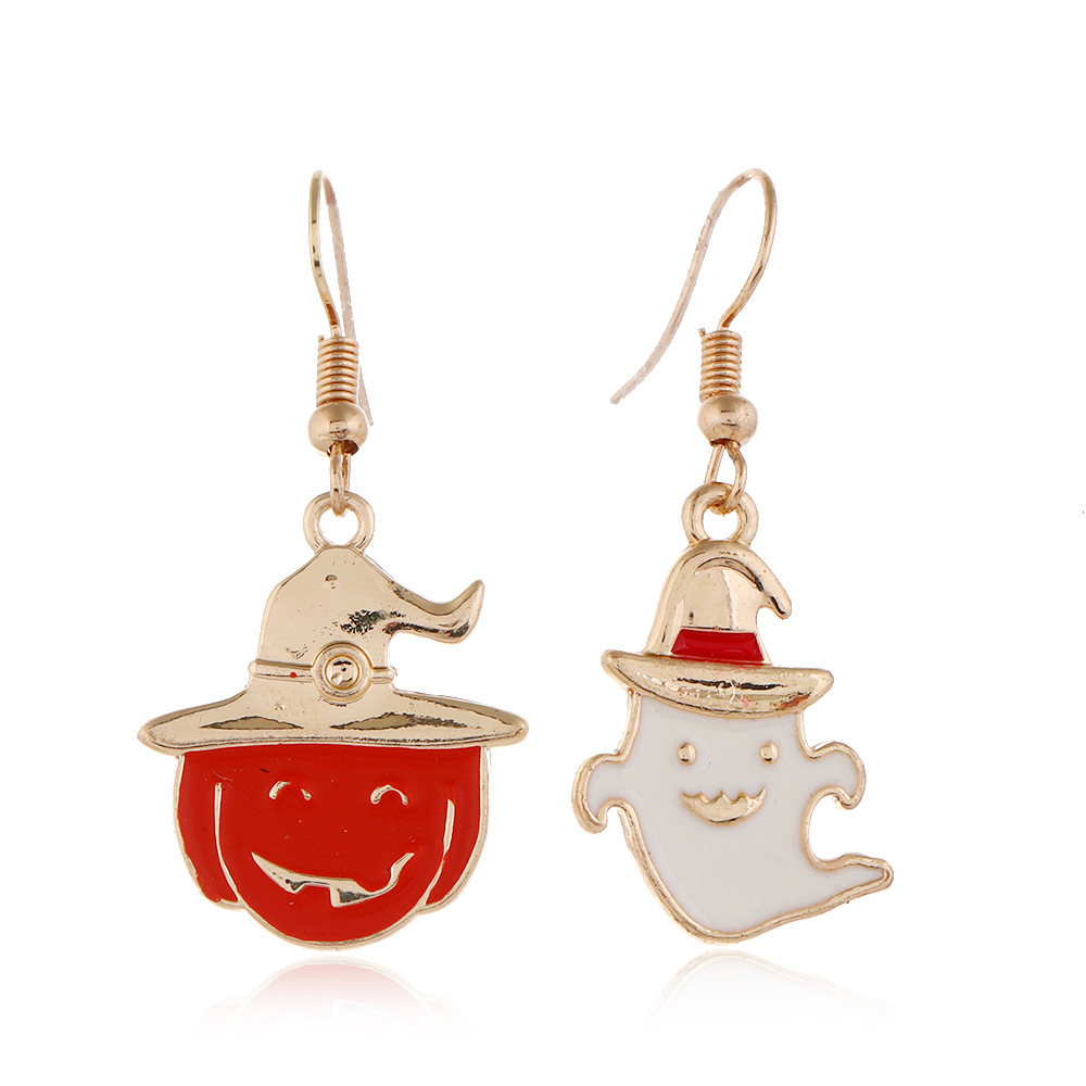 Halloween Themed Alloy Earrings - product details