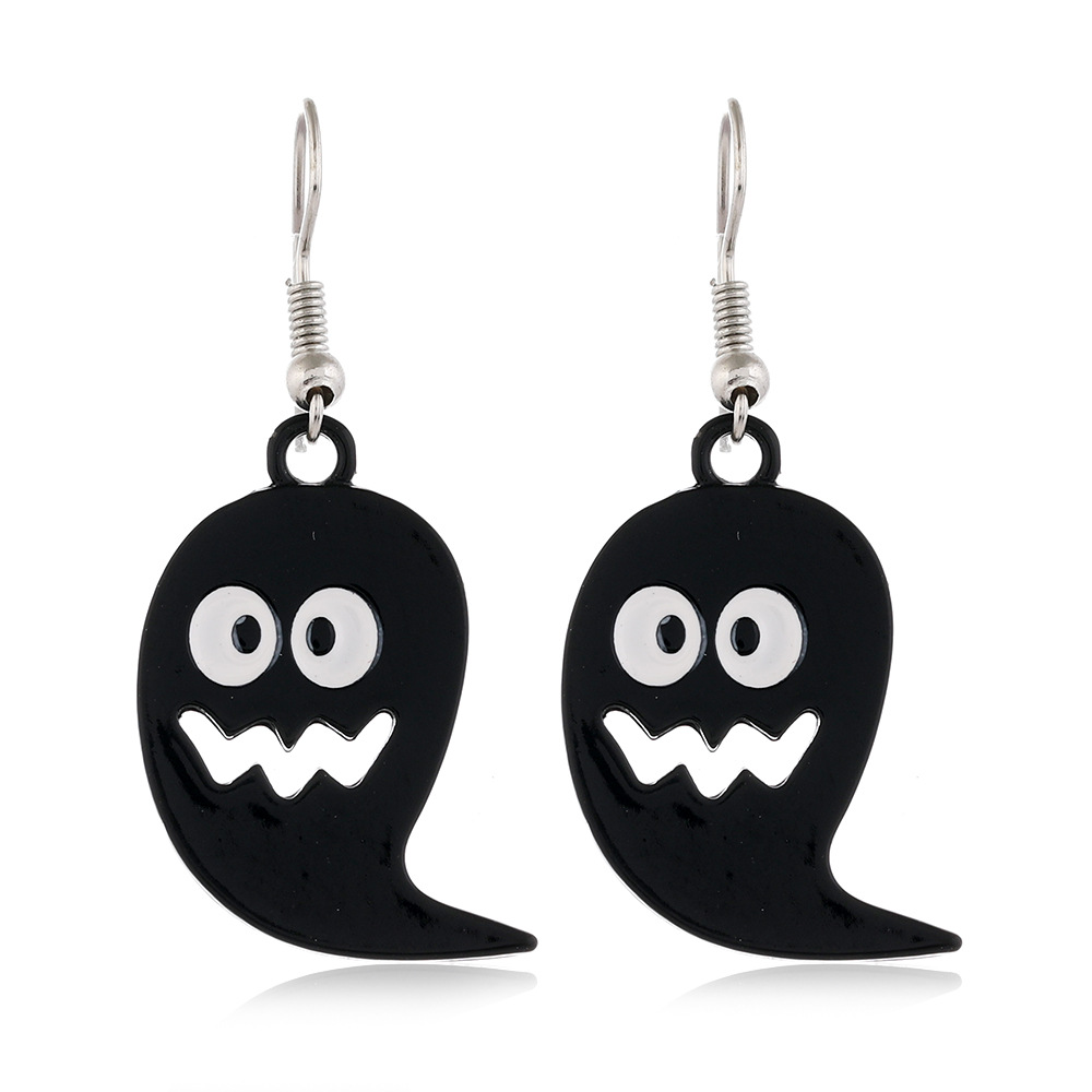 Halloween Themed Alloy Earrings - product details