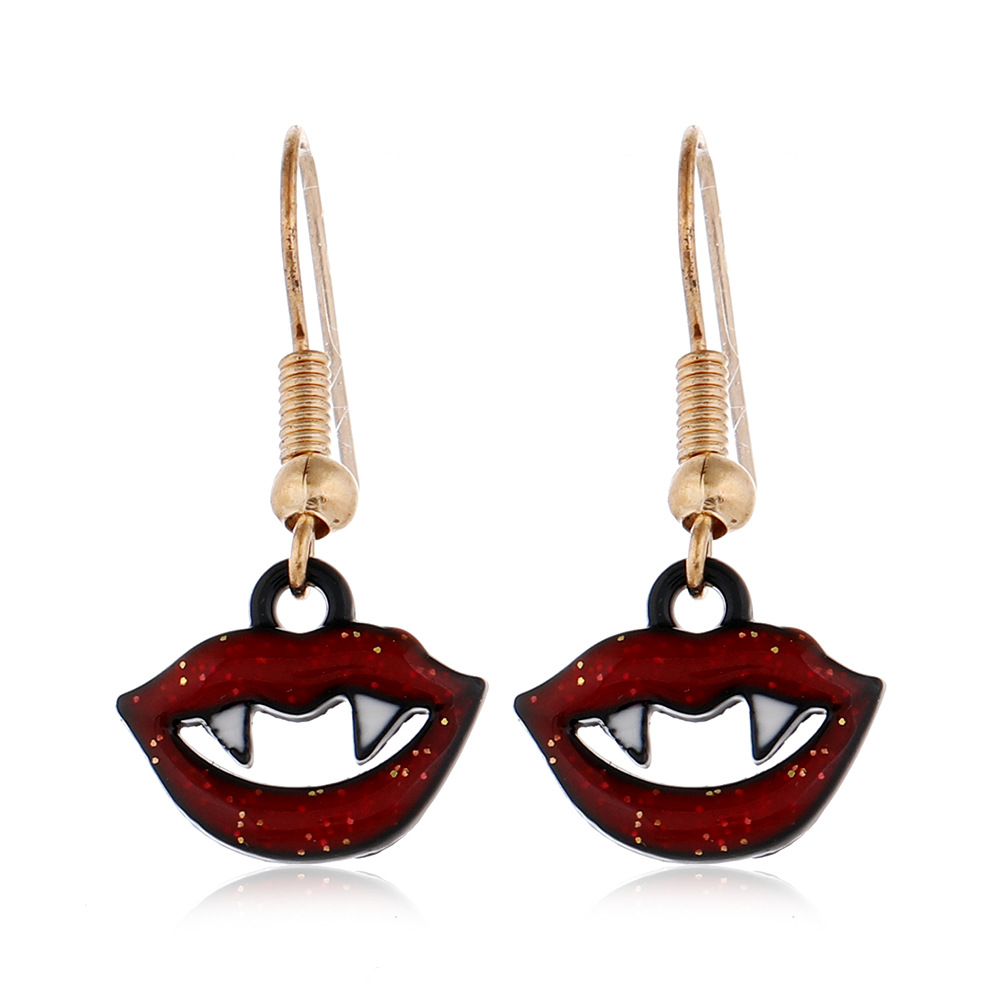 Halloween Themed Alloy Earrings - product details