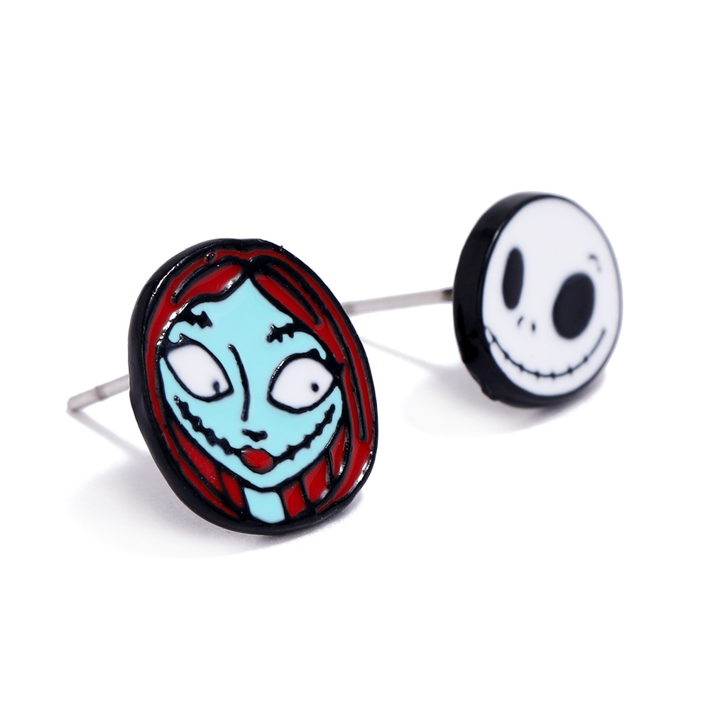 Halloween Themed Alloy Earrings - product details