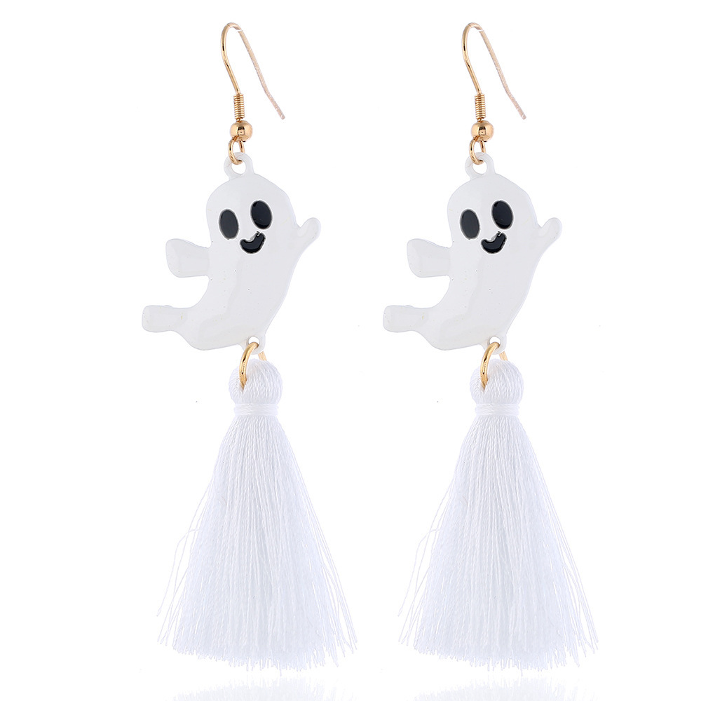 Halloween Themed Alloy Earrings - product details