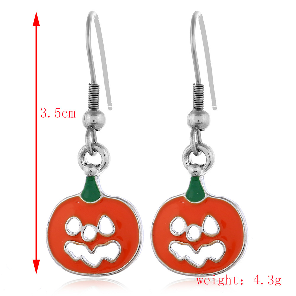 Halloween Themed Alloy Earrings - product details