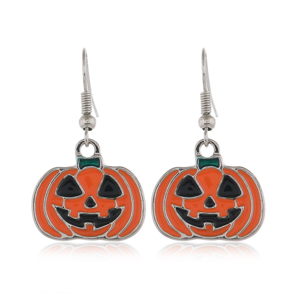 Halloween Themed Alloy Earrings - product details