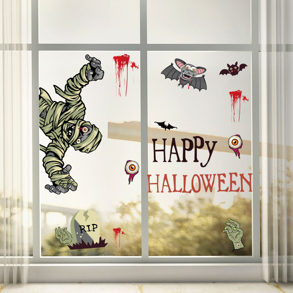 Halloween PVC Wall and Window Stickers - product details