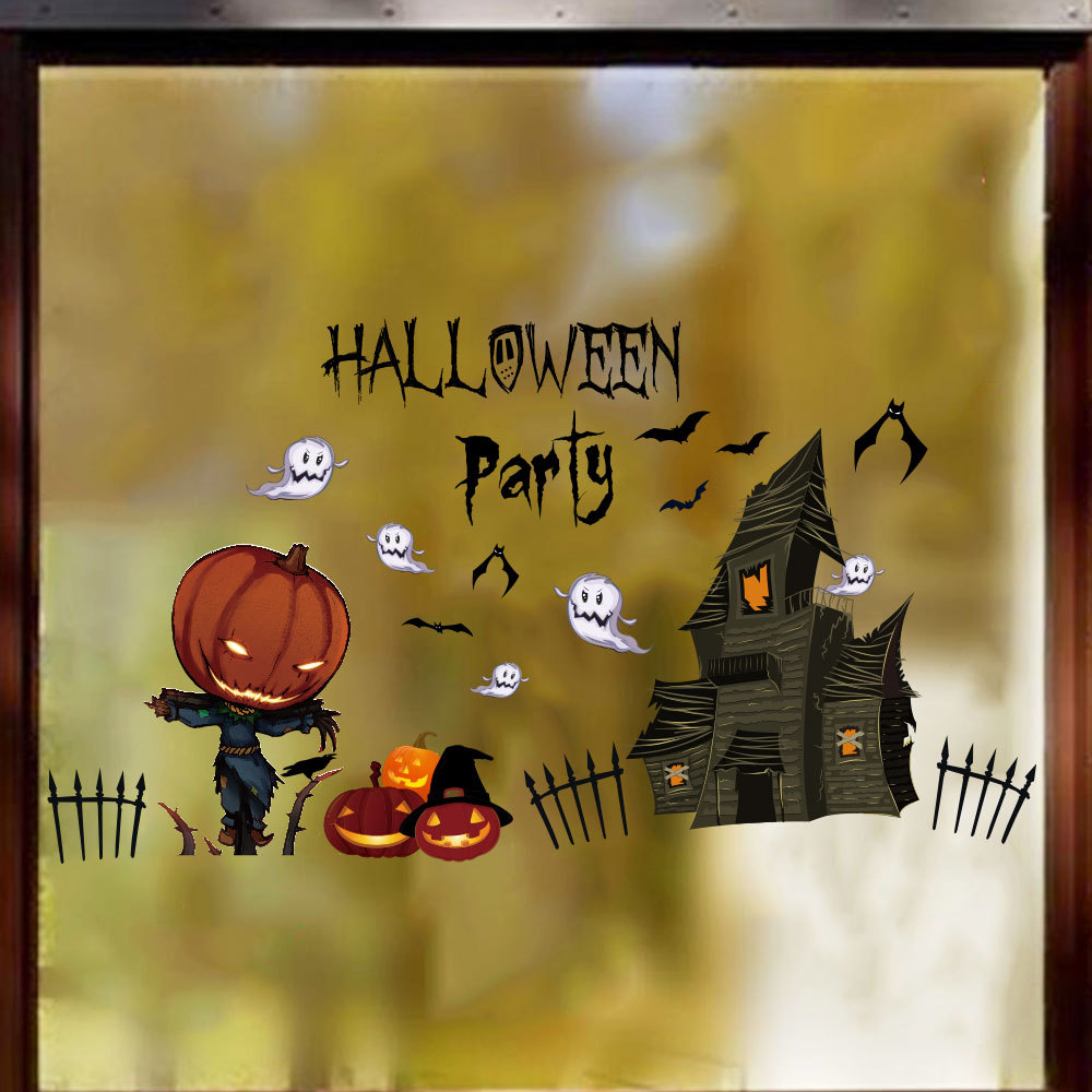 Halloween PVC Wall and Window Stickers - product details