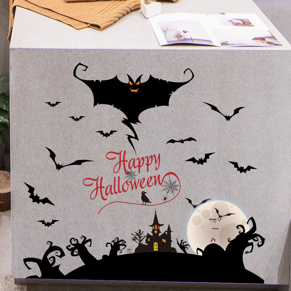 Halloween PVC Wall and Window Stickers - product details