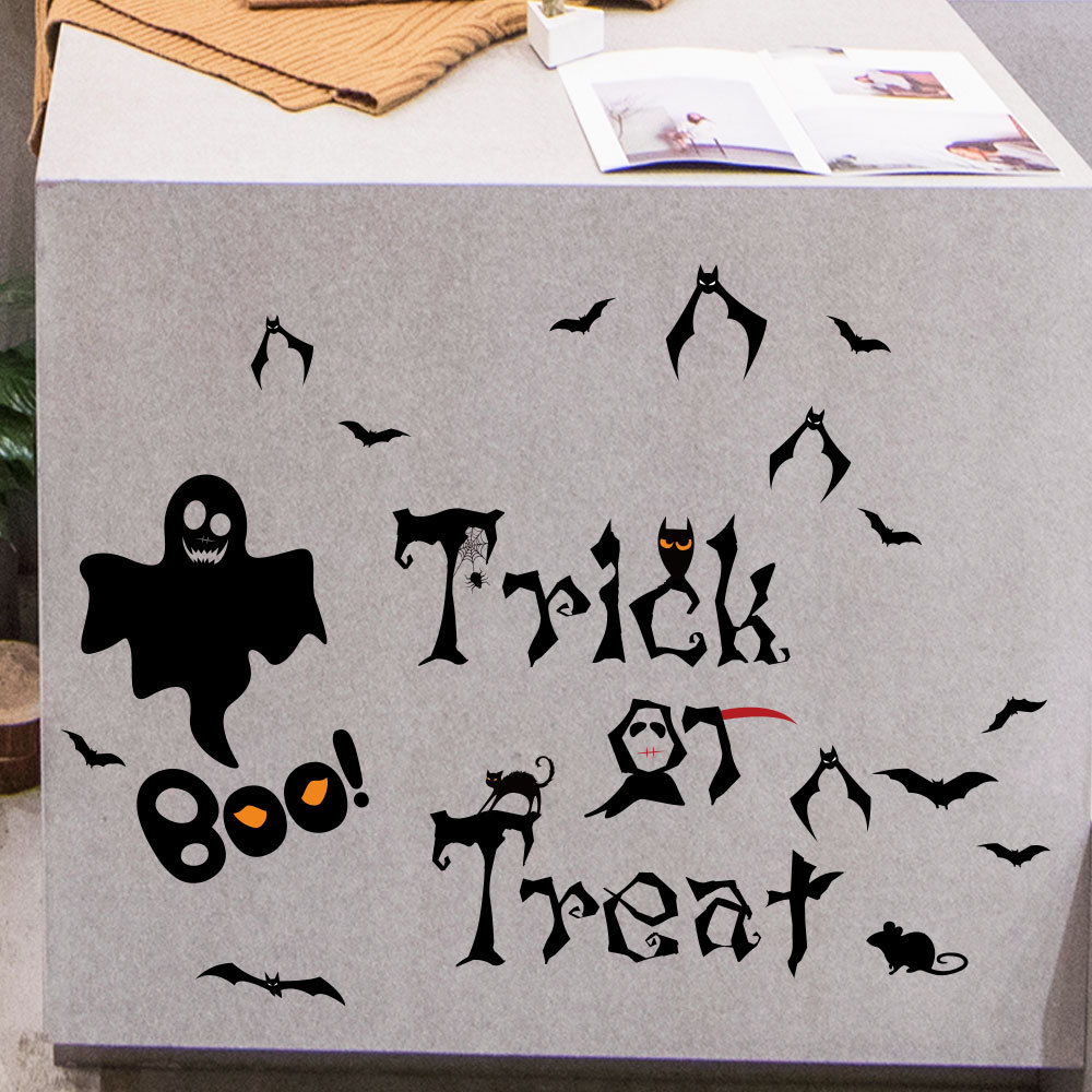 Halloween PVC Wall and Window Stickers - product details