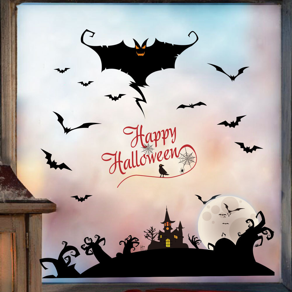 Halloween PVC Wall and Window Stickers - product details