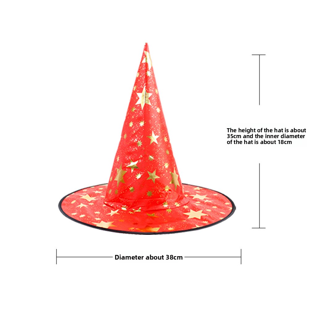 Halloween Light-Up Witch Hat - product details