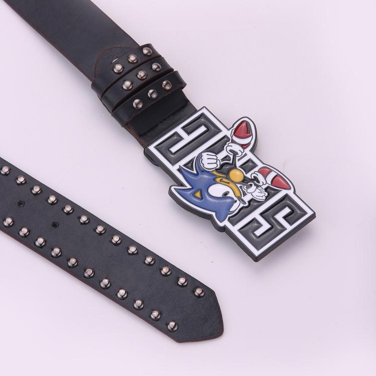 Studded belt detail