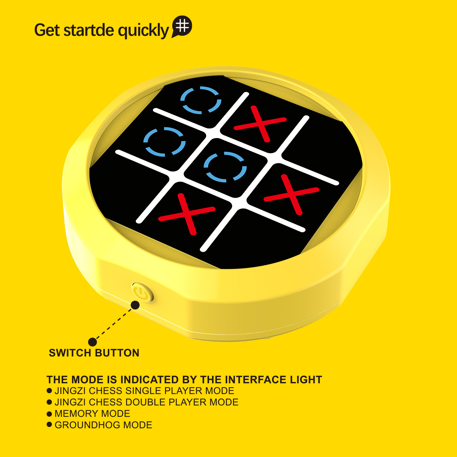 Electronic Tic-Tac-Toe Game – Memory & Two-Player Modes – image 5