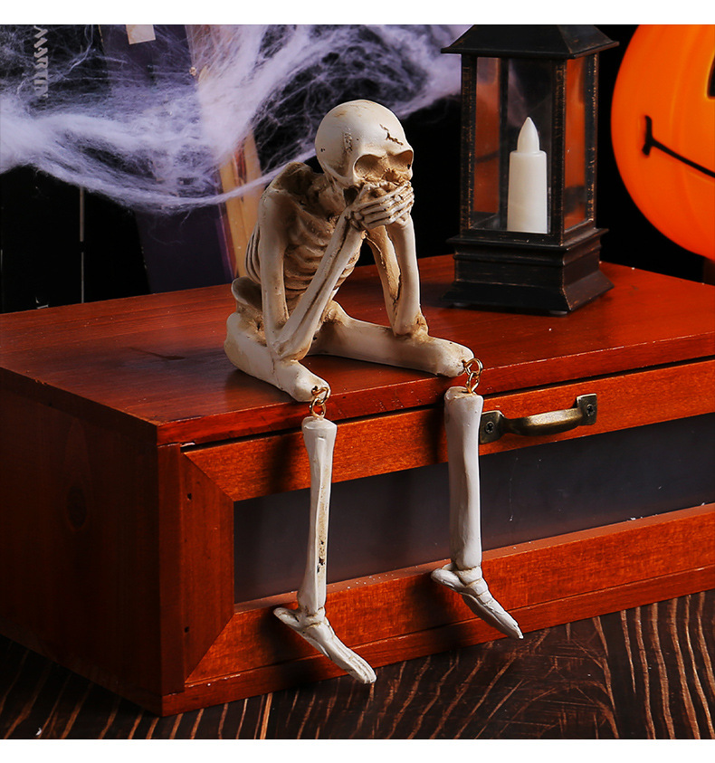 Halloween Resin Skull Decorations - product details