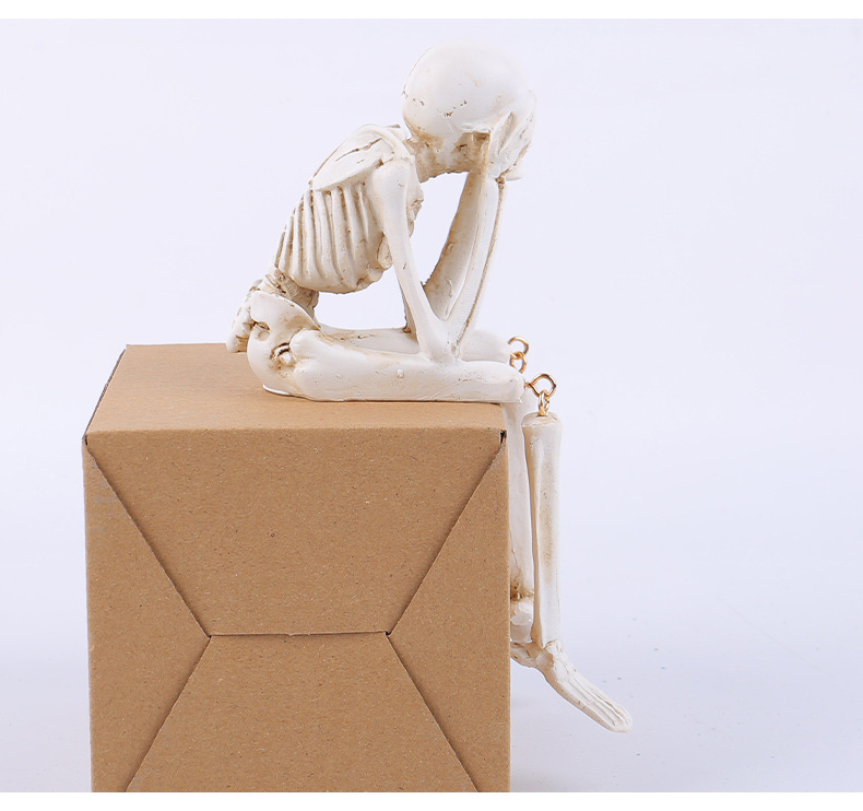 Halloween Resin Skull Decorations - product details