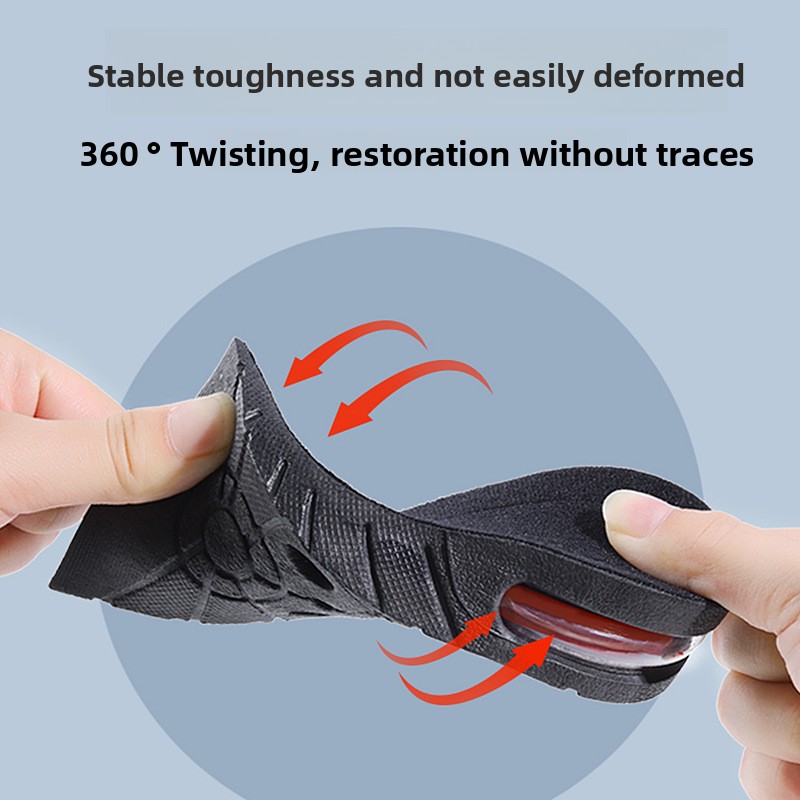 PVC Thickening Insole for Heightening the Heel 1