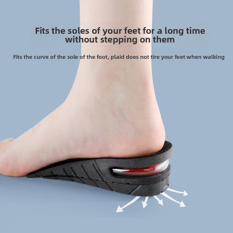 PVC Thickening Insole for Heightening the Heel 2