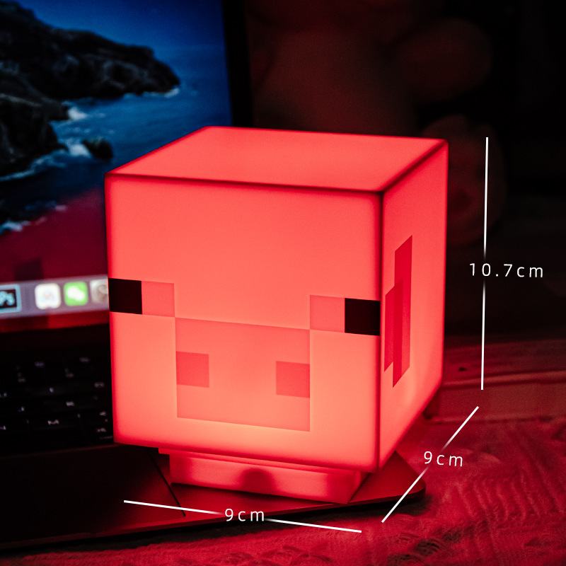 Farbwechselnde Gaming-Lichter im Pixelstil