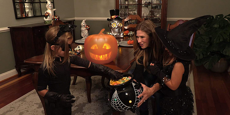 Halloween Pumpkin Projection Lamp - product details