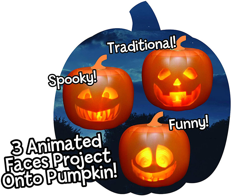 Halloween Pumpkin Projection Lamp - product details
