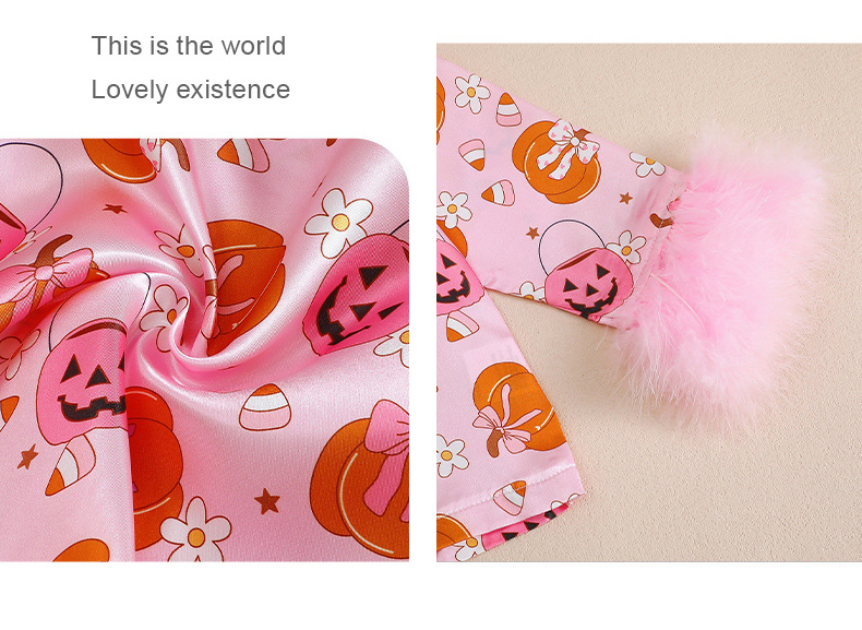 Girls' Halloween Pajama Set - product details