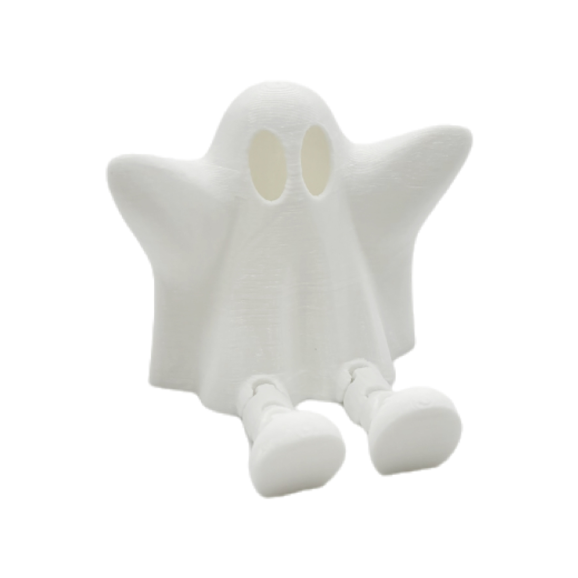 Halloween 3D Printed Articulated Ghost Figure - Plastic - product details