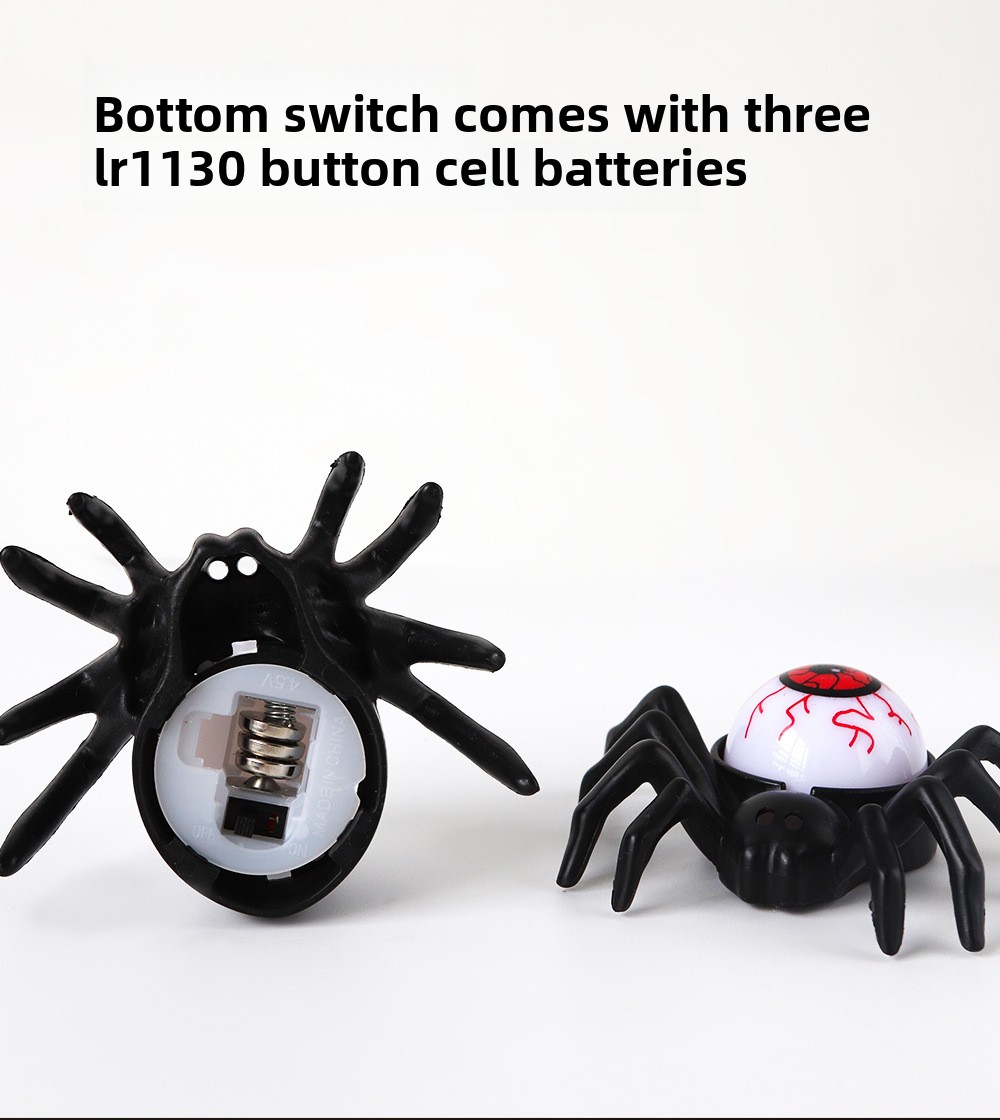 Halloween Spider Decorative Lights - Plastic - product details