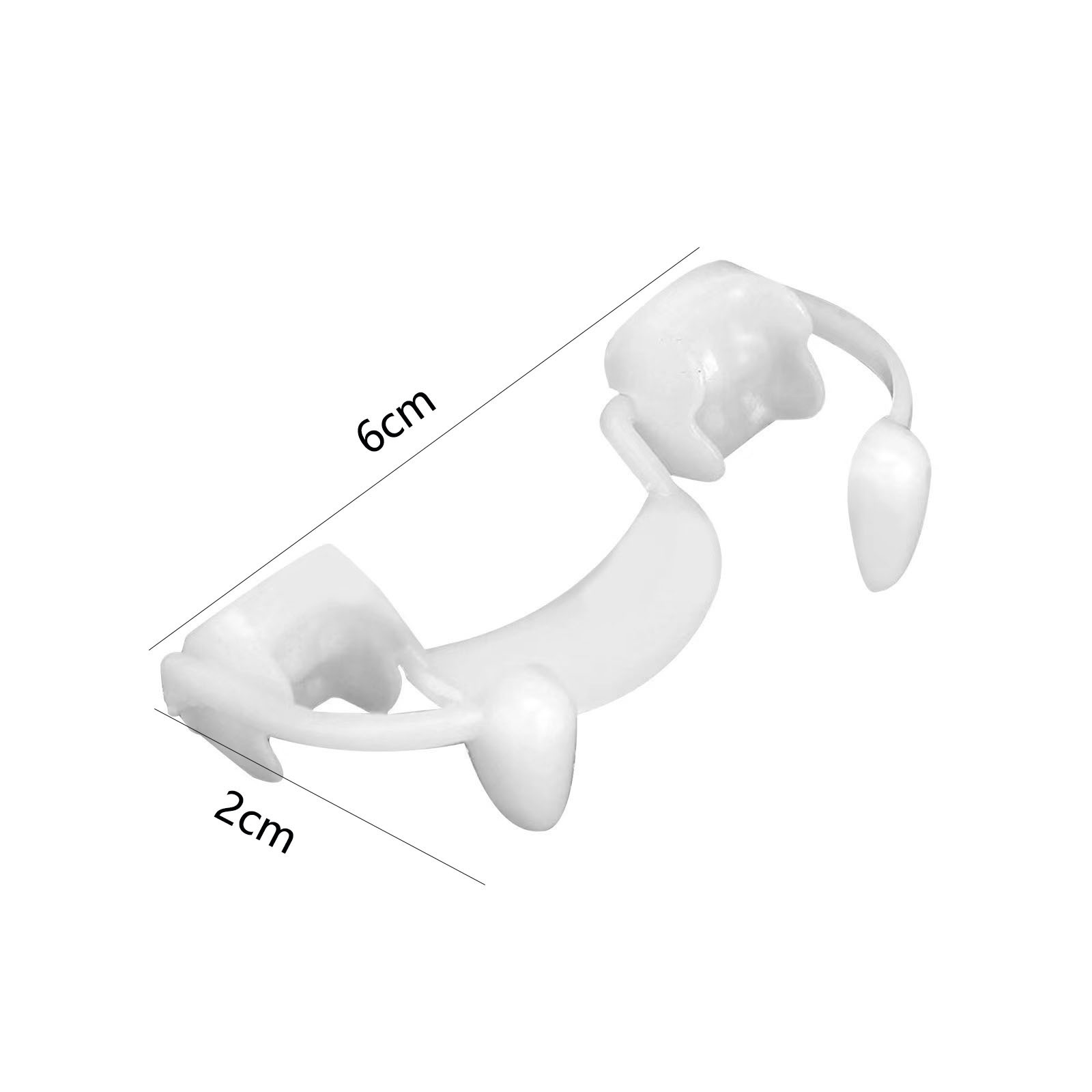 Halloween Vampire and Zombie Costume Teeth - Plastic - product details