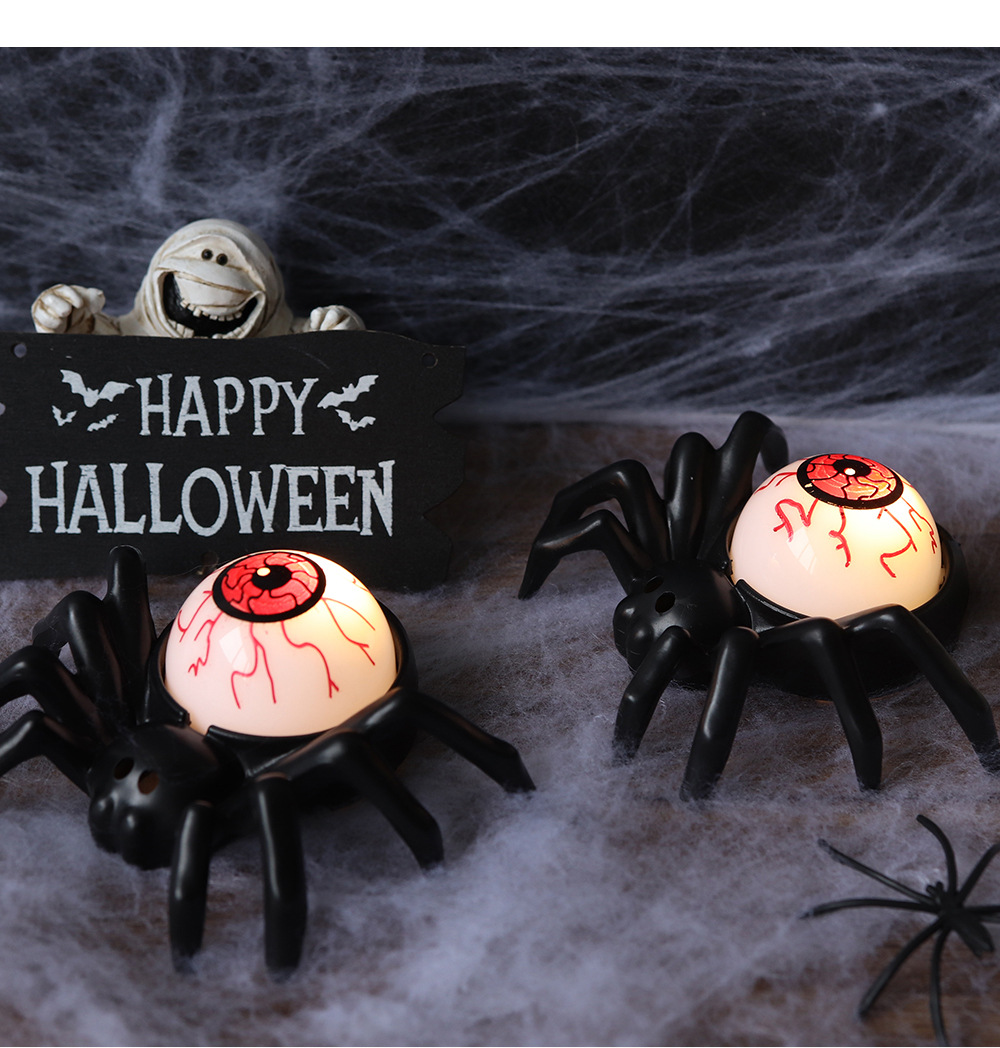 Halloween Spider Decorative Lights - Plastic - product details