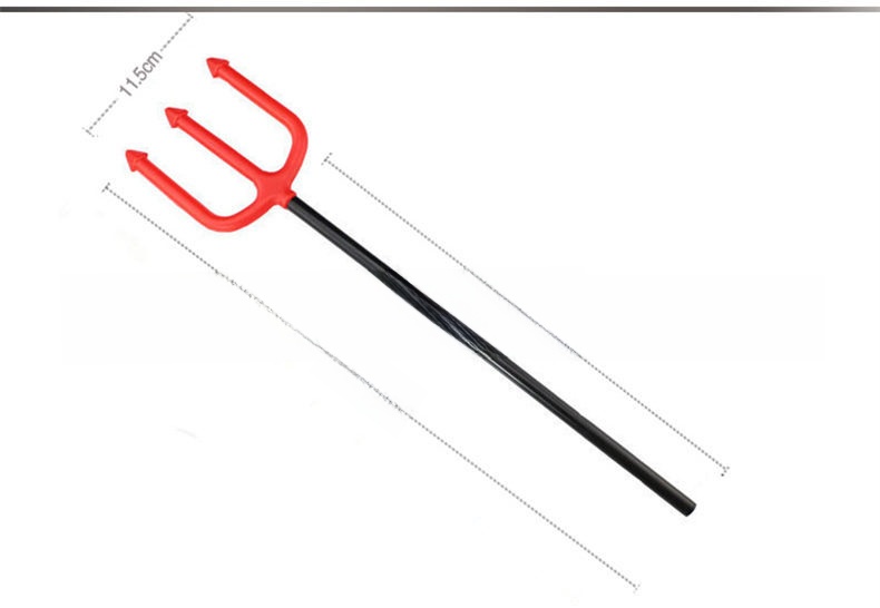Halloween Devil Trident Costume Prop - product details
