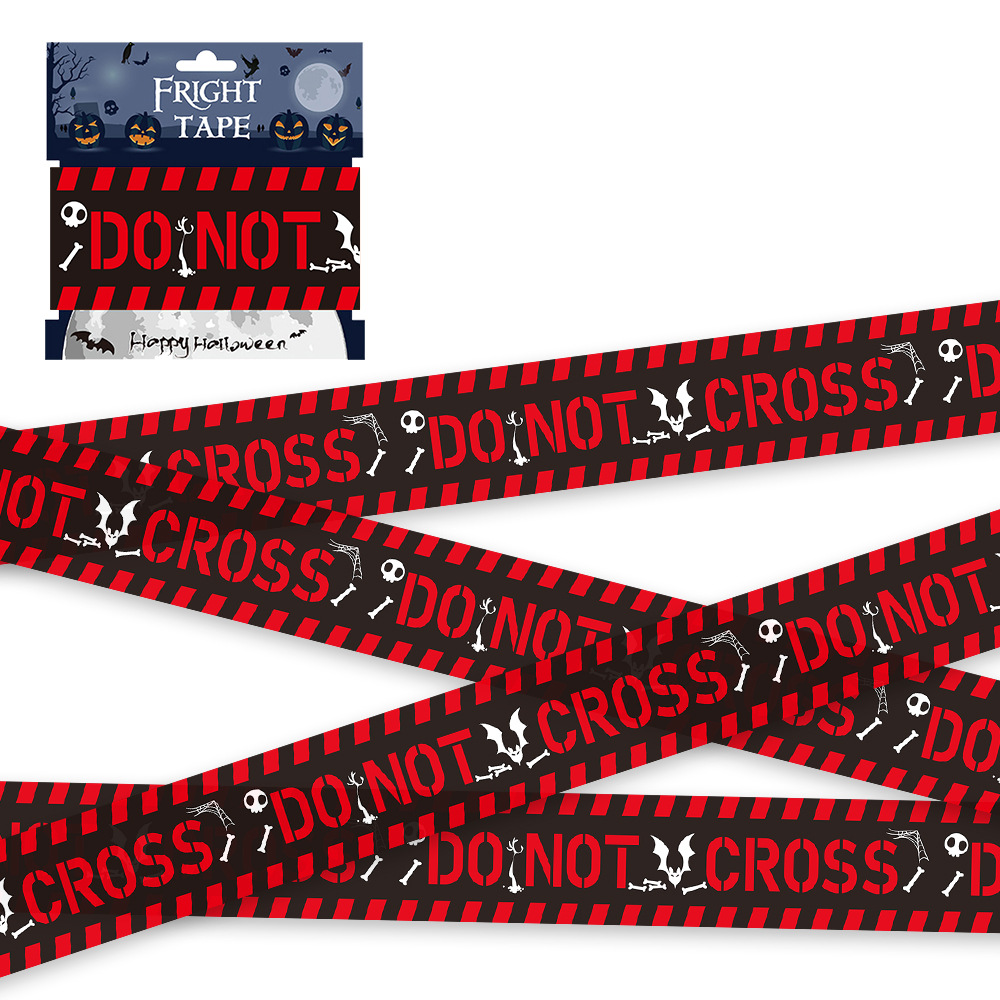 Halloween Warning Tape Decoration - product details