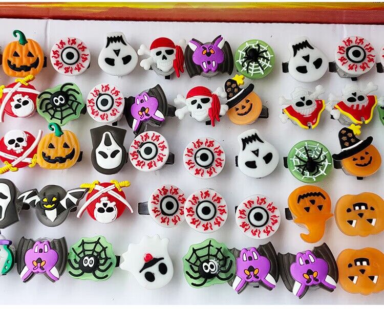 Halloween and Christmas LED Party Rings - Plastic - product details