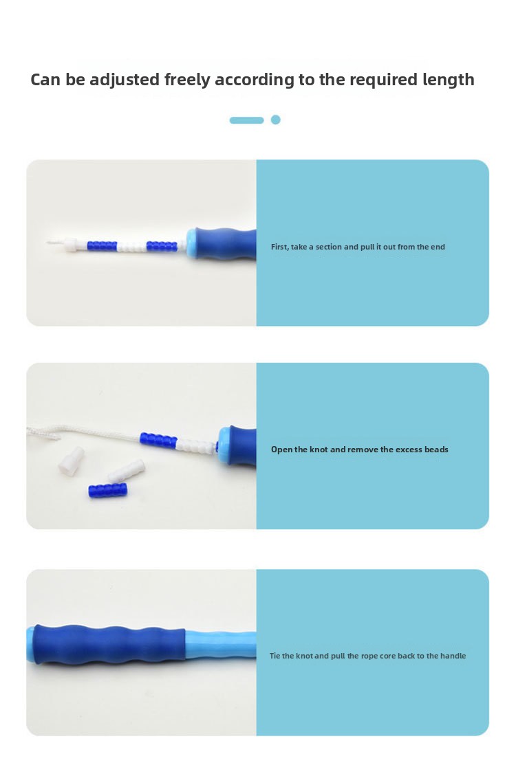 Adjustable Beaded Jump Rope for Kids product image 3