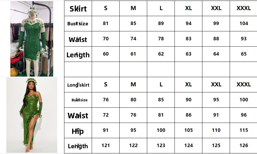 Halloween Leaf Sequin Dance Dress - product details