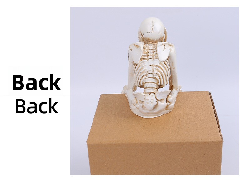 Halloween Resin Skull Figurines - product details