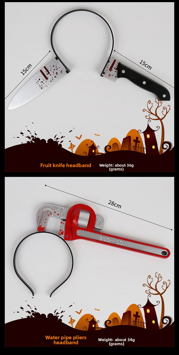 Halloween Novelty Hairband - Plastic - product details