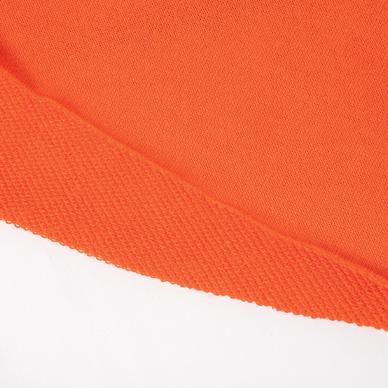 Halloween Pumpkin Print Hooded Dress - product details