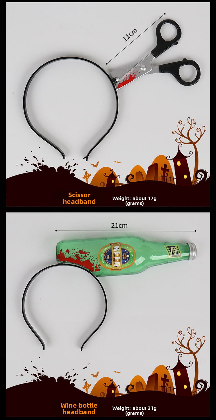Halloween Novelty Hairband - Plastic - product details