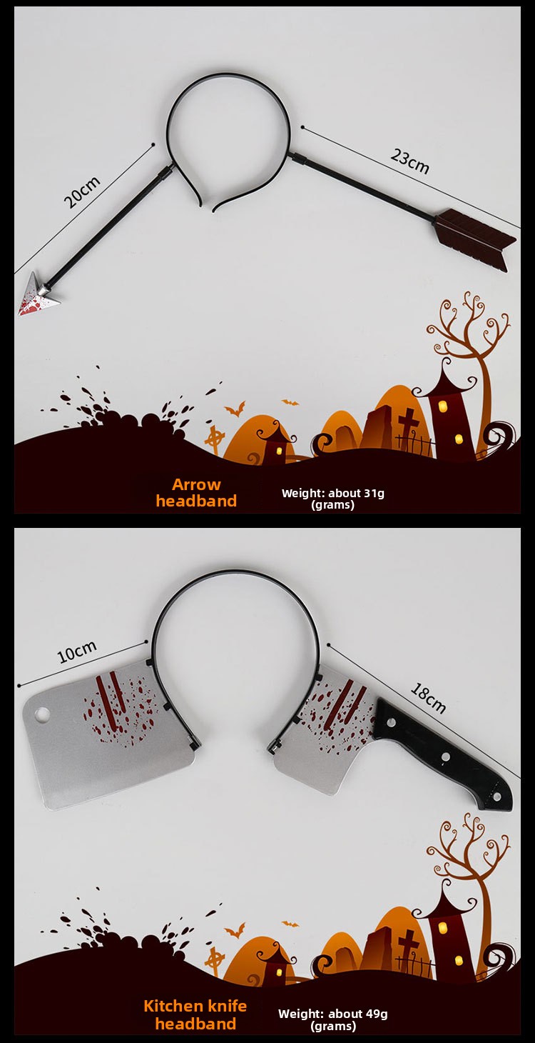 Halloween Novelty Hairband - Plastic - product details