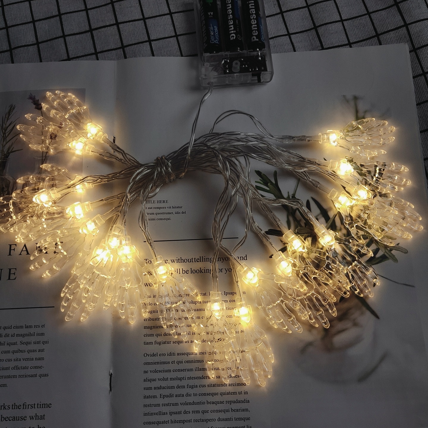 Halloween LED String Lights with Pumpkin Skull Ghost Designs - product details