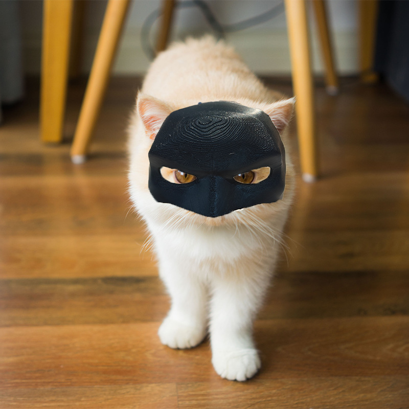 Halloween PLA Pet Mask - product details